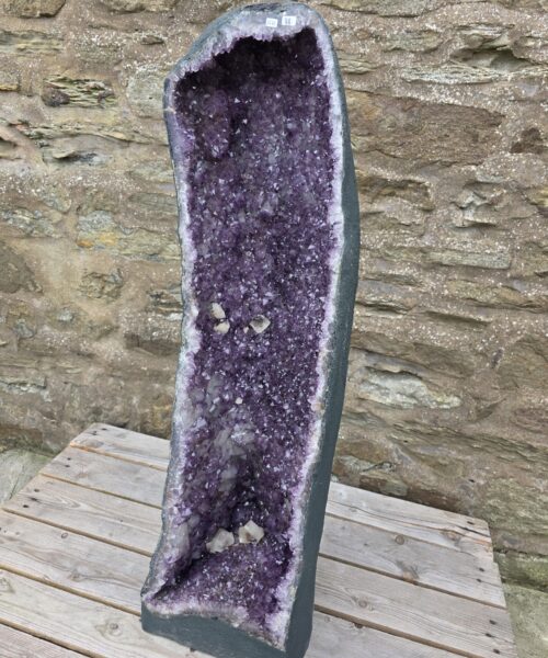 Very Tall Amethyst Crystal Geode 1221 Premium Queen Grade 88kg – H108xW30xD35cm - Image 4