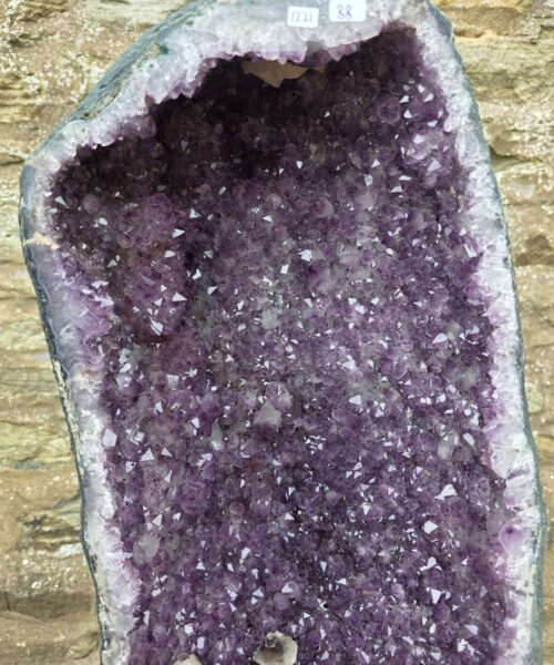 Very Tall Amethyst Crystal Geode 1221 Premium Queen Grade 88kg – H108xW30xD35cm - Image 6