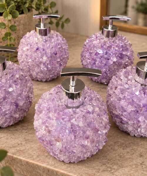 Amethyst Luxury Soap Dispenser