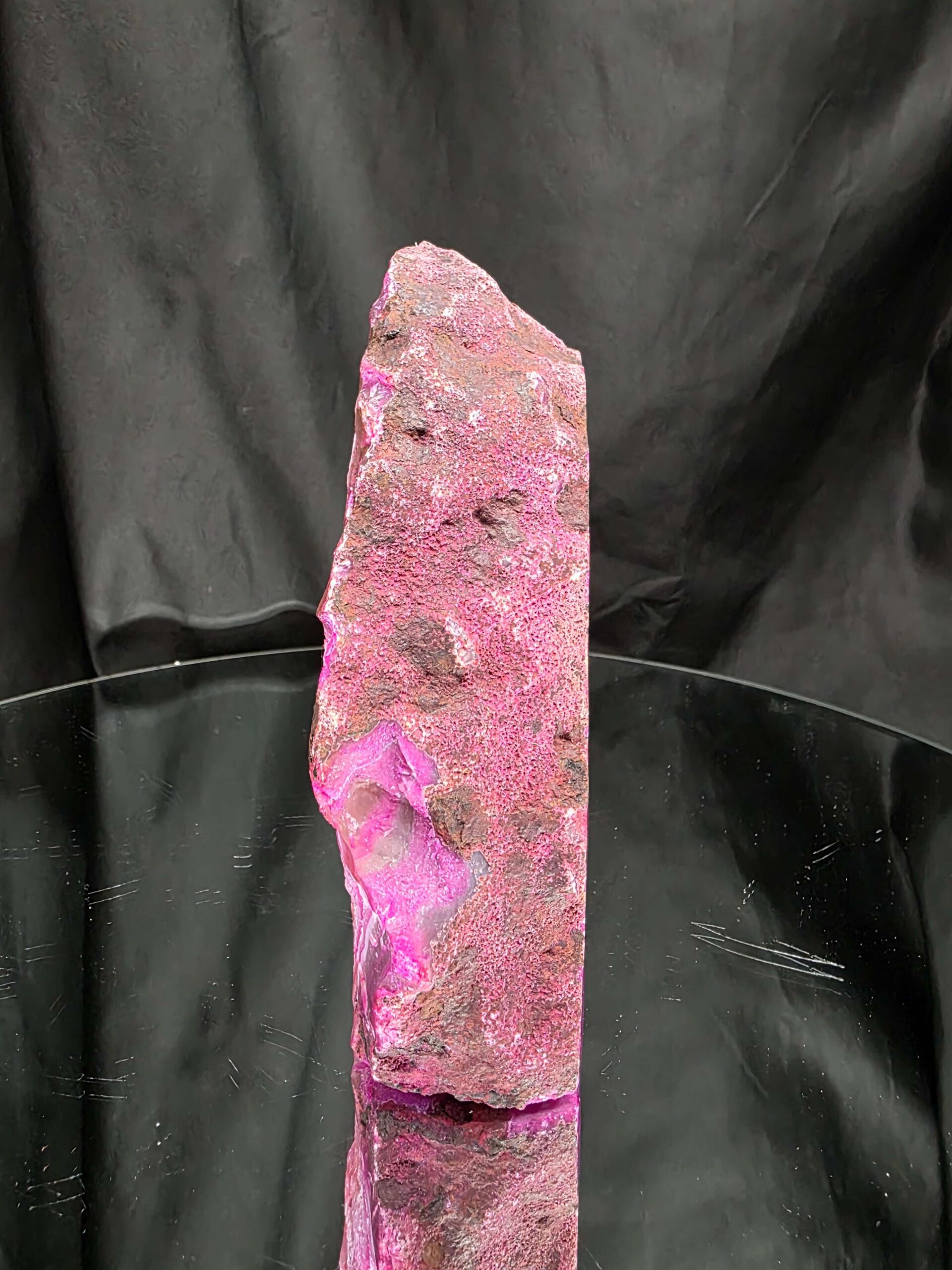 Pink Natural Edge Microcrystalline Quartz Premium Bookends 1 Ornament Handpicked Size 1.473kg H15xW14.4xD4cm - Image 2