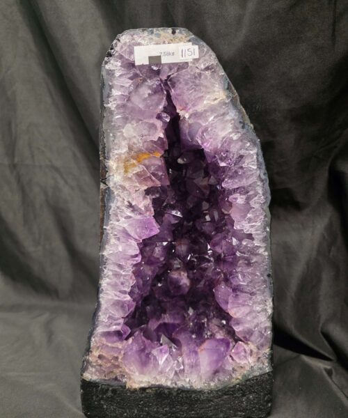 Alternative view of Amethyst Crystal Geode 1151 Premium Queen Grade 7.55kg H34xW18xD10cm