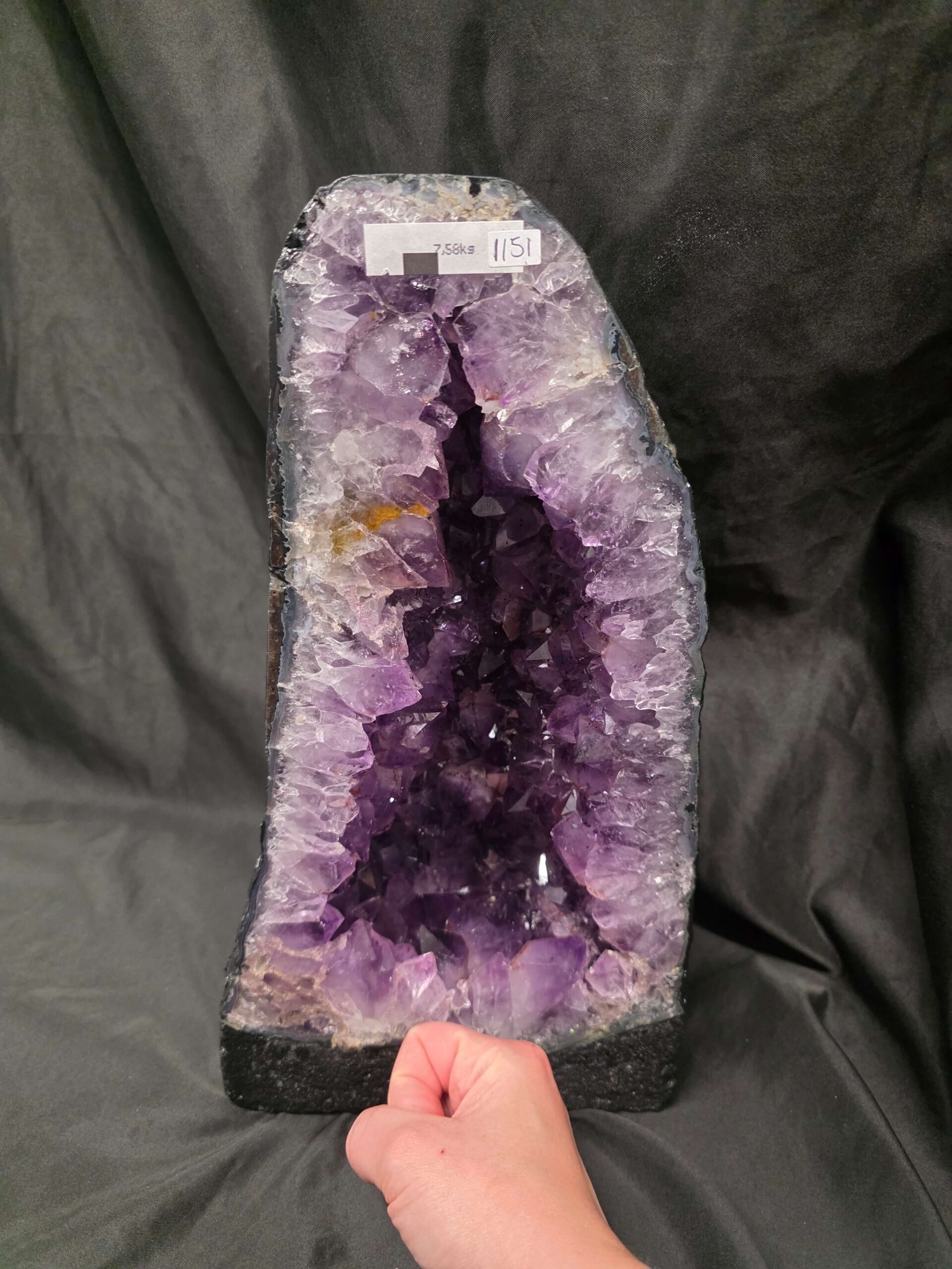 Amethyst Crystal Geode 1151 Premium Queen Grade 7.55kg H34xW18xD10cm - Image 6