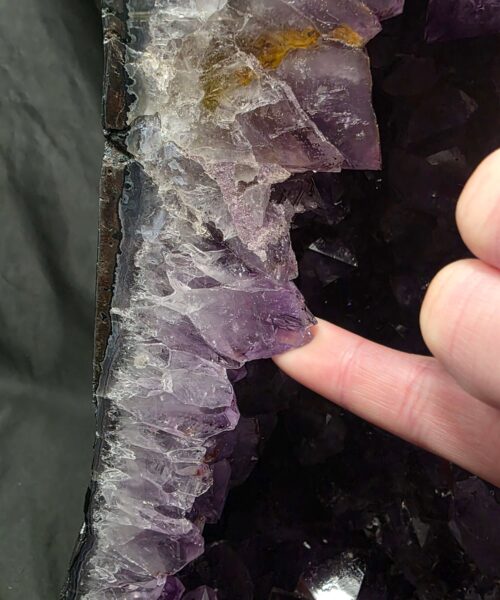 Amethyst Crystal Geode 1151 Premium Queen Grade 7.55kg H34xW18xD10cm - Image 10