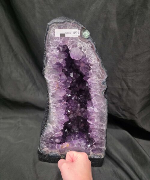 Amethyst Crystal Geode 1152 Premium Queen Grade 7.09kg H37xW18xD10cm - Image 6