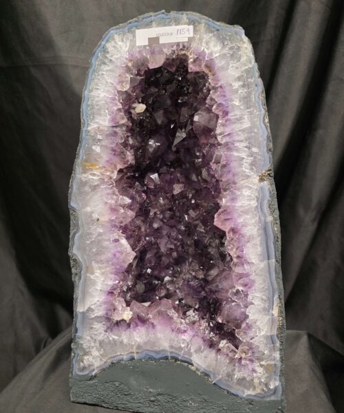 Alternative view of Amethyst Crystal Geode 1159 Premium Queen Grade 9.11kg H33xW18xD12cm