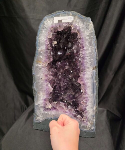 Amethyst Crystal Geode 1159 Premium Queen Grade 9.11kg H33xW18xD12cm - Image 5