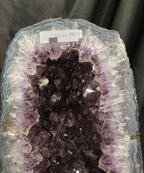 Amethyst Crystal Geode 1159 Premium Queen Grade 9.11kg H33xW18xD12cm - Image 7