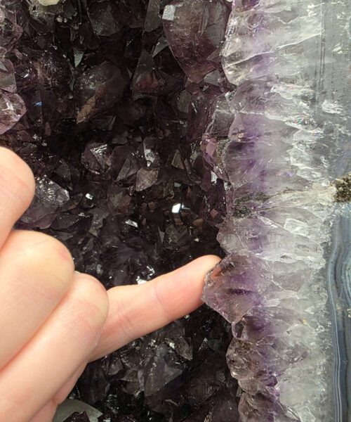Amethyst Crystal Geode 1159 Premium Queen Grade 9.11kg H33xW18xD12cm - Image 9