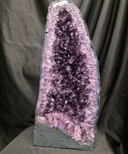 Alternative view of Amethyst Crystal Geode 1160 Premium Queen Grade 9.7kg H44xW17xD9cm
