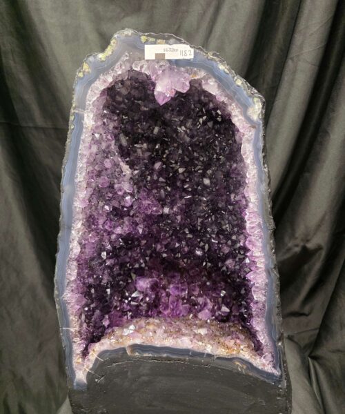 Alternative view of Amethyst Crystal Geode 1182 Premium Queen Grade 18.32kg H40xW25xD17cm