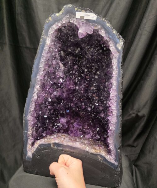 Amethyst Crystal Geode 1182 Premium Queen Grade 18.32kg H40xW25xD17cm - Image 5