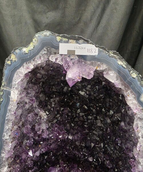 Amethyst Crystal Geode 1182 Premium Queen Grade 18.32kg H40xW25xD17cm - Image 6