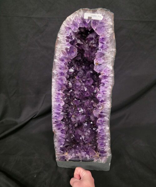 Tall Amethyst Crystal Geode 1191 Premium Queen Grade 17.2kg H52xW19xD13cm - Image 3
