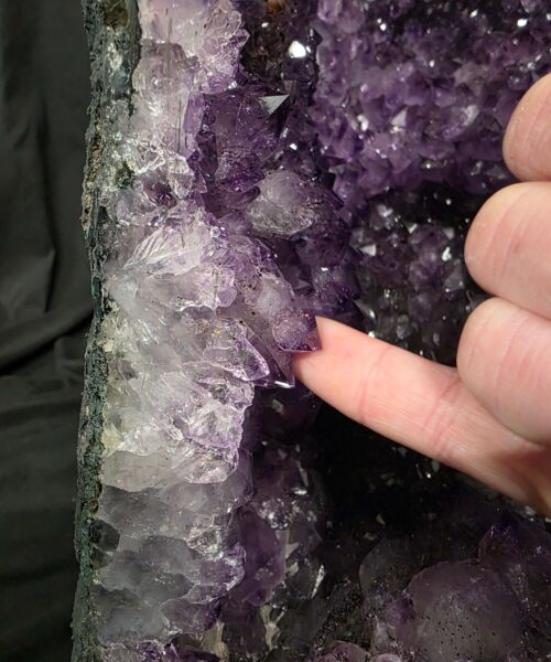 Tall Amethyst Crystal Geode 1204 Premium Queen Grade 30.92kg H52xW24xD25cm - Image 2