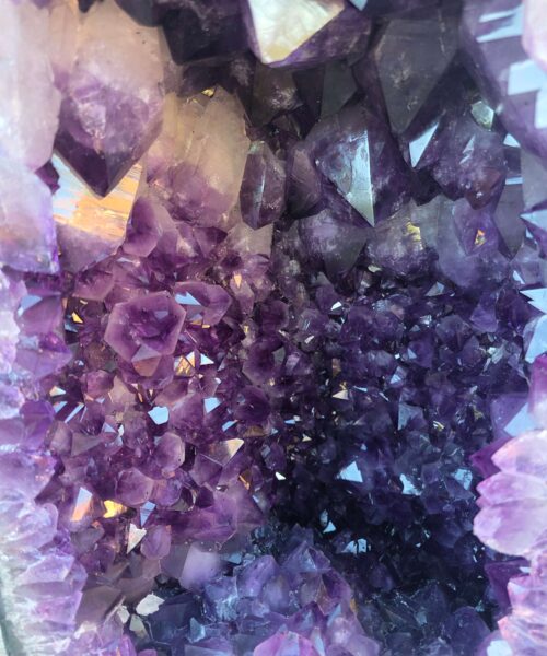 Very Tall Amethyst Crystal Geode 1215 Premium Queen Grade 134kg H109xW31xD32cm - Image 6