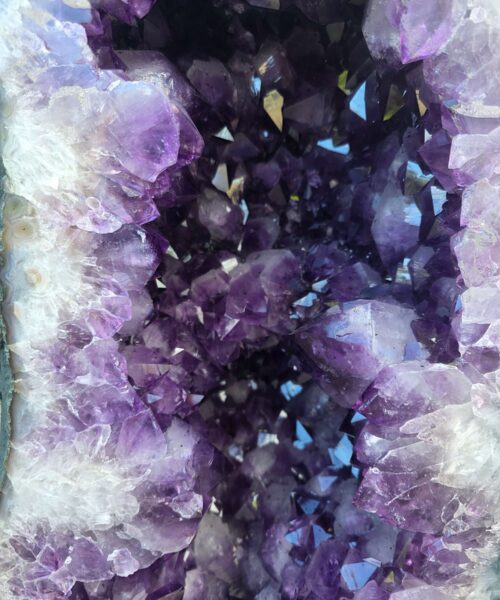Very Tall Amethyst Crystal Geode 1216 Premium Queen Grade 129kg H108xW31xD28cm - Image 7