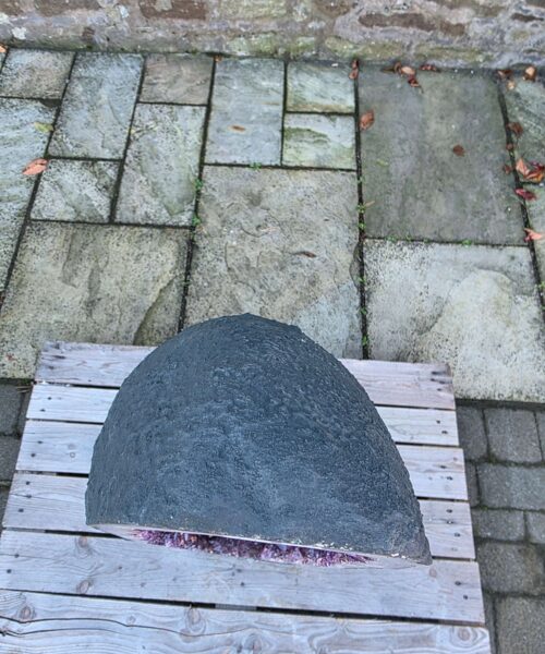 Very Tall Amethyst Crystal Geode 1222 Premium Queen Grade 79kg H124xW24xD18cm - Image 10