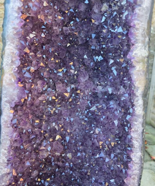 Very Tall Amethyst Crystal Geode 1222 Premium Queen Grade 79kg H124xW24xD18cm - Image 8