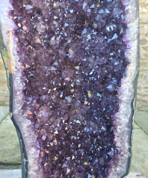 Very Tall Amethyst Crystal Geode 1223 Premium Queen Grade 76kg H120xW25xD26cm - Image 8