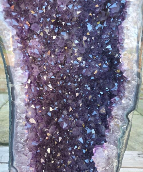 Very Tall Amethyst Crystal Geode 1223 Premium Queen Grade 76kg H120xW25xD26cm - Image 7