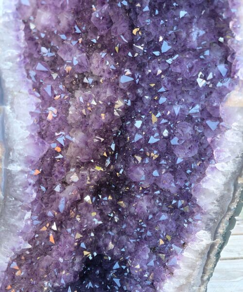 Very Tall Amethyst Crystal Geode 1224 Premium Queen Grade 108kg H104xW38xD31cm - Image 5