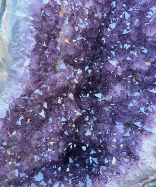 Very Tall Amethyst Crystal Geode 1224 Premium Queen Grade 108kg H104xW38xD31cm - Image 4