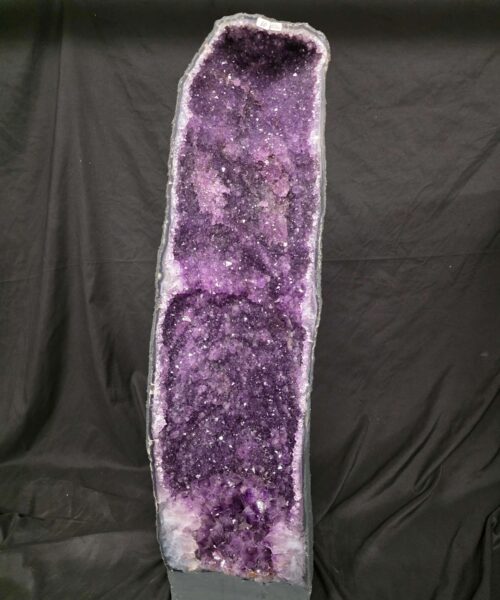Very Tall Amethyst Crystal Geode 1226 Premium Queen Grade 60kg H92xW24xD25cm - Image 12