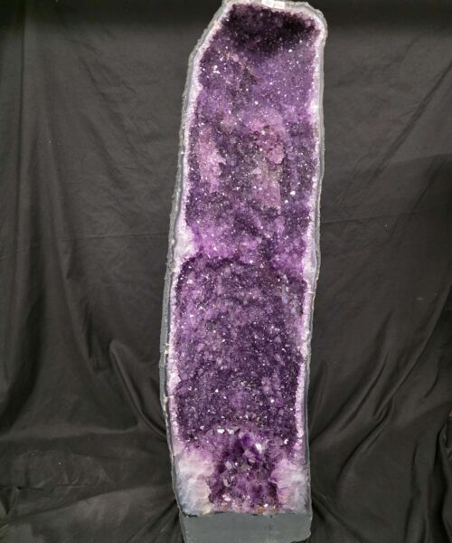Very Tall Amethyst Crystal Geode 1226 Premium Queen Grade 60kg H92xW24xD25cm - Image 11