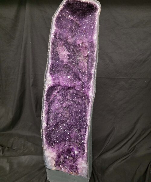 Very Tall Amethyst Crystal Geode 1226 Premium Queen Grade 60kg H92xW24xD25cm - Image 10