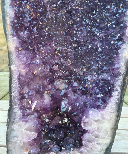 Very Tall Amethyst Crystal Geode 1227 Premium Queen Grade 66kg H92xW25xD31cm - Image 5