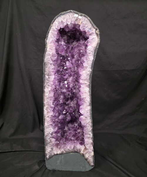 Very Tall Amethyst Crystal Geode 1229 Premium Queen Grade 60kg H80xW27xD25cm - Image 10