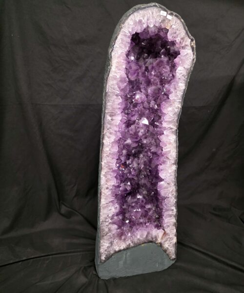 Very Tall Amethyst Crystal Geode 1229 Premium Queen Grade 60kg H80xW27xD25cm - Image 9