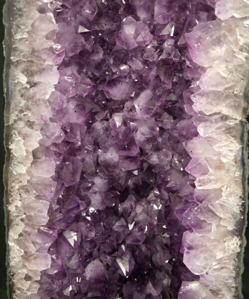 Very Tall Amethyst Crystal Geode 1229 Premium Queen Grade 60kg H80xW27xD25cm - Image 5