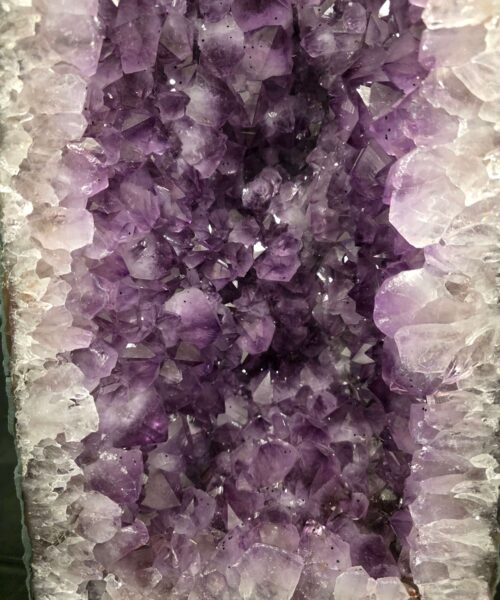 Very Tall Amethyst Crystal Geode 1229 Premium Queen Grade 60kg H80xW27xD25cm - Image 4