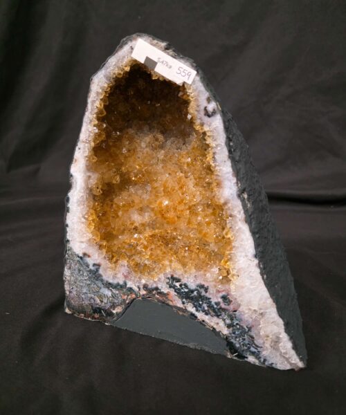 Citrine Geode 559 Crystal Cluster Druzy Premium Grade 5.47kg H22xW19xD13cm - Image 8