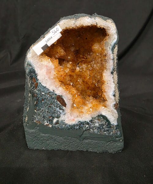 Citrine Geode 560 Crystal Cluster Druzy Premium Grade 3.65kg H20xW15xD10cm - Image 9