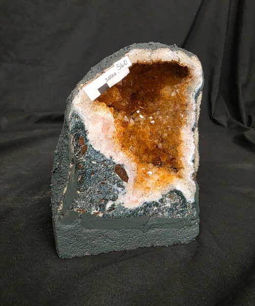 Citrine Geode 560 Crystal Cluster Druzy Premium Grade 3.65kg H20xW15xD10cm - Image 8