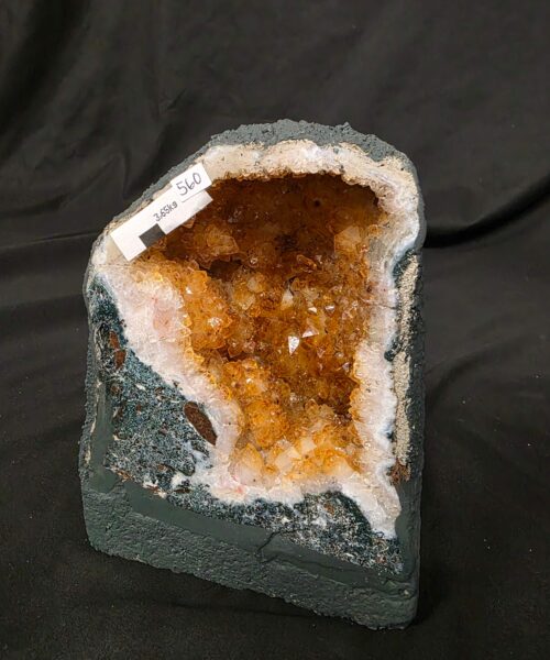 Citrine Geode 560 Crystal Cluster Druzy Premium Grade 3.65kg H20xW15xD10cm - Image 7