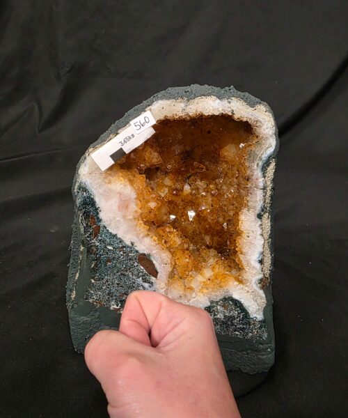 Citrine Geode 560 Crystal Cluster Druzy Premium Grade 3.65kg H20xW15xD10cm - Image 6