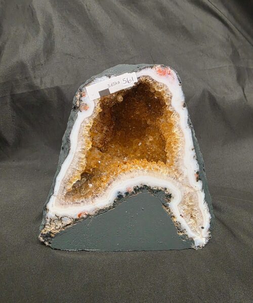 Citrine Geode 561 Crystal Cluster Druzy Premium Grade 3.65kg H17xW16xD11cm - Image 10