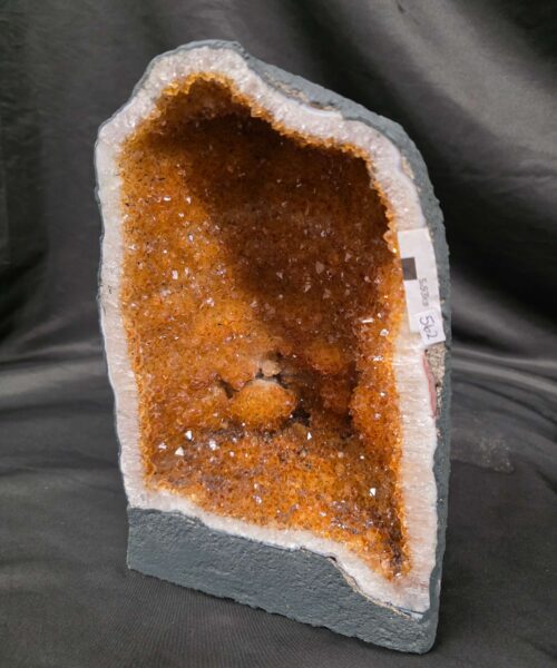 Citrine Geode 562 Crystal Cluster Druzy Premium Grade 5.93kg H29xW19xD12cm - Image 7