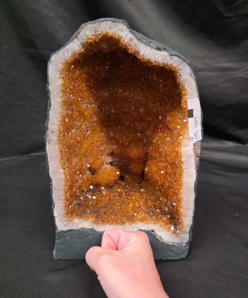 Citrine Geode 562 Crystal Cluster Druzy Premium Grade 5.93kg H29xW19xD12cm - Image 5