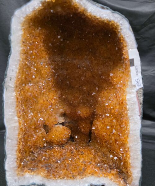 Citrine Geode 562 Crystal Cluster Druzy Premium Grade 5.93kg H29xW19xD12cm - Image 4