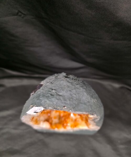 Citrine Geode 563 Crystal Cluster Druzy Premium Grade 7.07g H32xW19xD12cm - Image 6