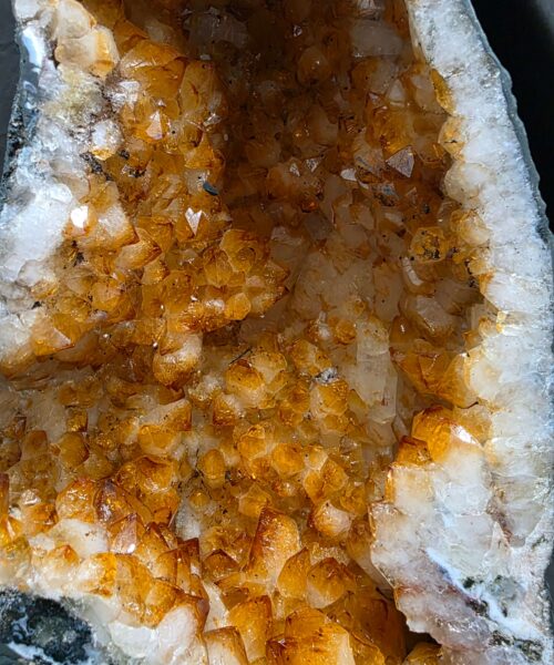 Citrine Geode 565 Crystal Cluster Druzy Premium Grade 5.27kg H30xW19xD10cm - Image 5
