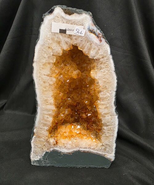 Citrine Geode 566 Crystal Cluster Druzy Premium Grade 6.26kg H32xW18xD11cm - Image 10