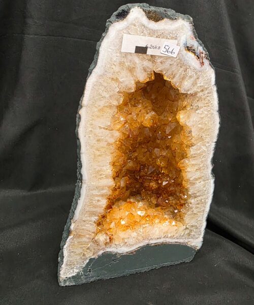 Citrine Geode 566 Crystal Cluster Druzy Premium Grade 6.26kg H32xW18xD11cm - Image 9