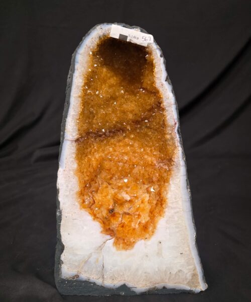 Citrine Geode 567 Crystal Cluster Druzy Premium Grade 9.14kg H33xW20xD15cm - Image 10