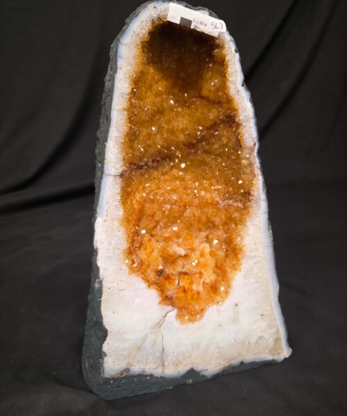 Citrine Geode 567 Crystal Cluster Druzy Premium Grade 9.14kg H33xW20xD15cm - Image 9
