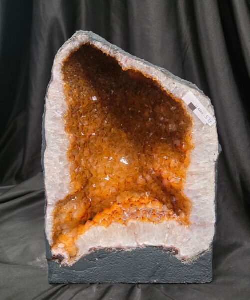 Citrine Geode 573 Crystal Cluster Druzy Premium Grade 11.41kg H32xW23xD13cm - Image 10